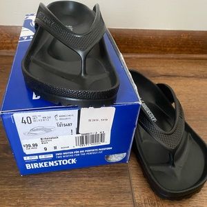 Brand NEW Birkenstock Honolulu sandals. Black. Size 40/9